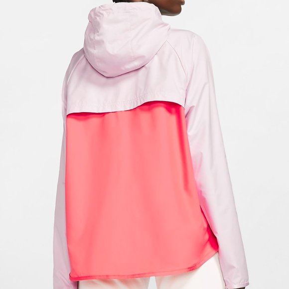 peach nike jacket